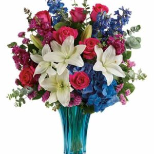 Flowers - Blue Raspberry Bouquet - Regular