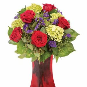 Flowers - Blushing Rosy Love Bouquet - Regular