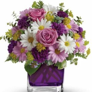 Flowers - Color Me Purple Bouquet - Regular