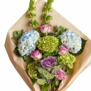 Flowers - Cyan Symphony Bouquet - Regular