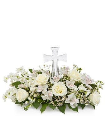 Flowers - Fond Memories Cross Arrangement - Regular