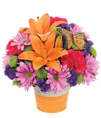 Flowers - Fresh Orange Bouquet - Regular