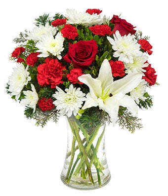 Flowers - Joyful Christmas Bouquet - Regular