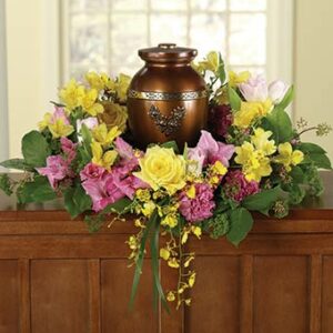 Flowers - Memorial Wreath & Urn Bouquet - Regular