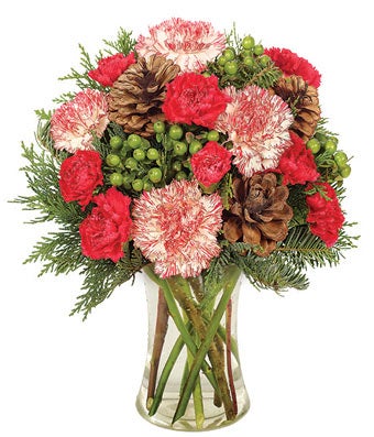 Flowers - Peppermint & Pine Bouquet - Regular