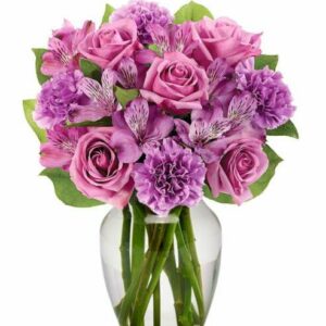 Flowers - Perfectly Purple Bouquet - Regular