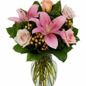 Flowers - Pink and Peach Happiness - Regular