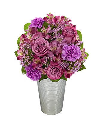 Flowers - Purple Perfection Bouquet - Regular