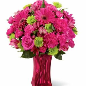 Flowers - Raspberry and Rosy Bouquet - Regular