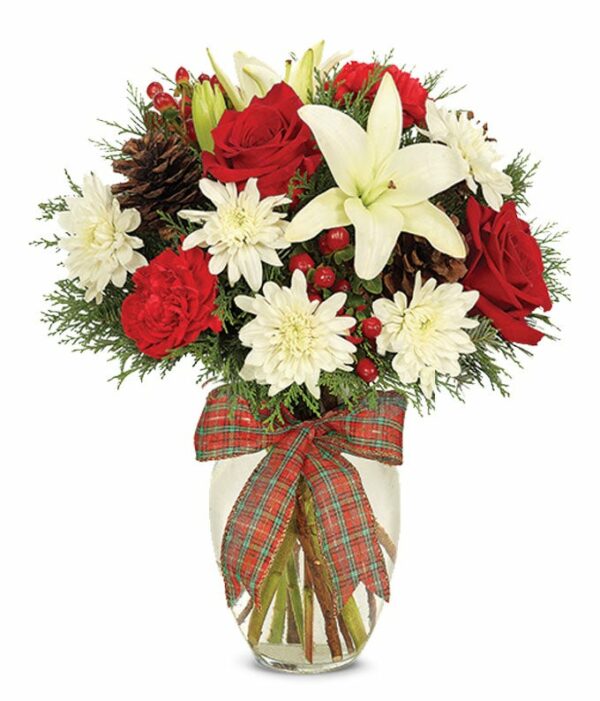 Flowers - Rustic Christmas Bouquet - Regular