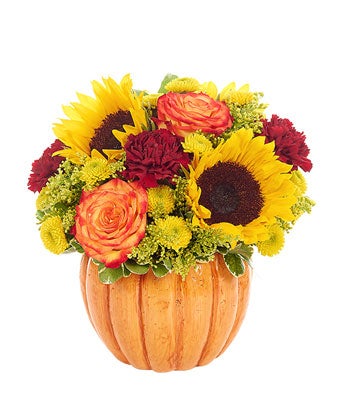 Flowers - Rustic Pumpkin Bouquet - Regular