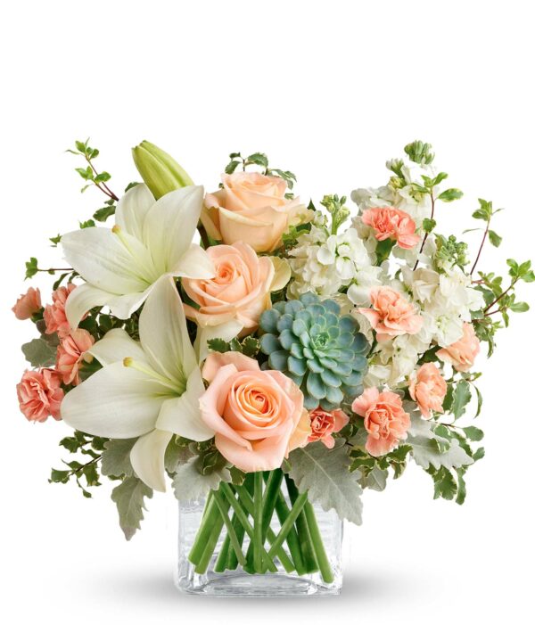 Flowers - Southern Peach Bouquet - Regular