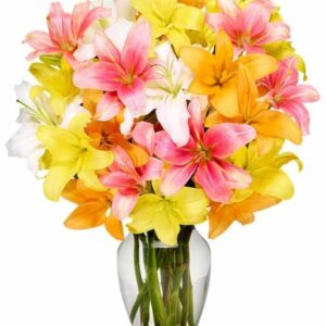 Flowers - Stunning Lily Bouquet - Premium - Regular