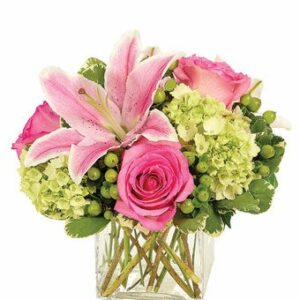 Flowers - Stylish Pink Bouquet - Regular