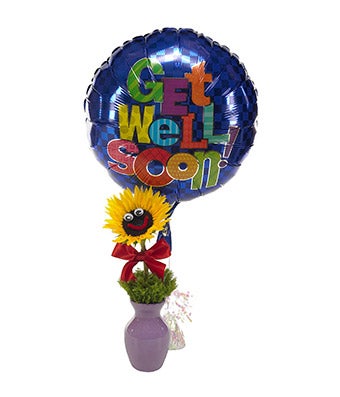 Flowers - Sunny and Bright Get Well Wishes - Regular