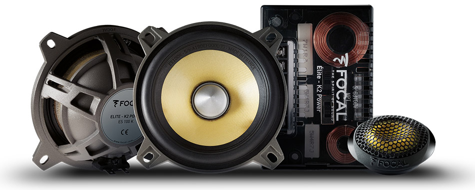 Focal K2 Power 4" 2-Way Component Kit (Pair)