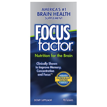 Focus Factor Dietary Supplement Tablets - 90.0 ea