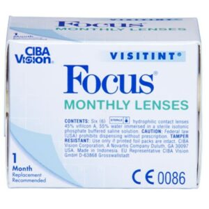 Focus Monthly Visitint Contact Lenses