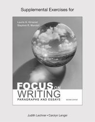 Focus on Writing-Supplement Exercise