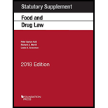 Food and Drug Law 2017 Statutory Supplement