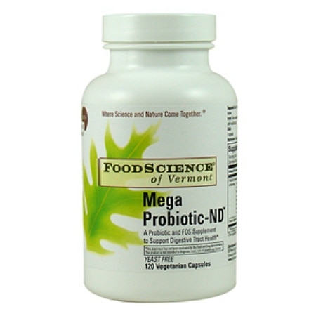 FoodScience of Vermont Mega Probiotic-ND Dietary Supplement Capsules - 120.0 ea