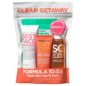 Formula 10.0.6 Clean Getaway Skin Clarifying Travel Kit - 1.0 ea