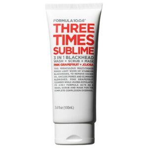 Formula 10.0.6 Three Times Sublime Wash + Scrub + Mask - 3.4 fl oz