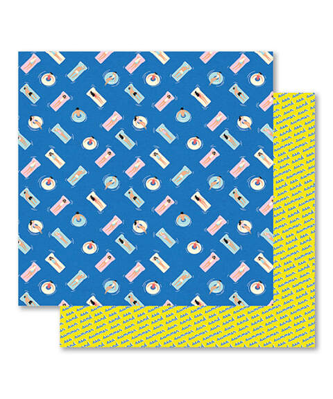 Foundations Decor Art Paper - Blue & Lime Seahabilitation Vitamin Sea Craft Paper Set Foundations Decor Art Paper - Blue & Lime Seahabilitation Vitamin Sea Craft Paper Set