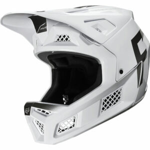 Fox Racing Rampage Pro Carbon Full Face MTB Helmet - XL - White