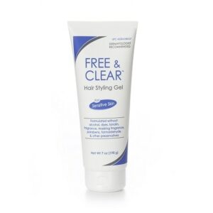 Free & Clear Hair Styling Gel, For Sensitive Skin & Scalp - 7.0 fl oz