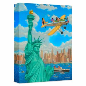 ''Freedom Flight'' Gicle on Canvas by Manuel Hernandez Limited Edition Official shopDisney