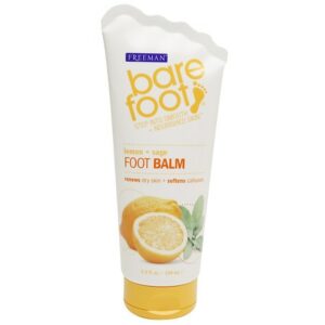 Freeman Bare Foot Revitalizing Foot Balm Lemon & Sage - 5.3 oz