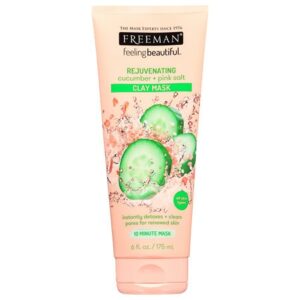 Freeman Feeling Beautiful Cucumber + Pink Salt Clay Mask - 6.0 oz