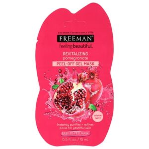 Freeman Feeling Beautiful Pomegranate Peel-Off Gel Mask Sachet - 0.05 oz