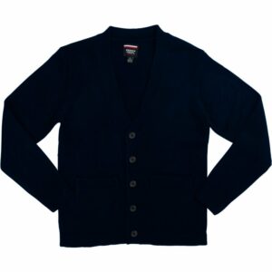 French Toast Toddler Boys' Antipill Cardigan Sweater Navy Blue, 2 Toddler - Uniform Accessories at Academy Sports