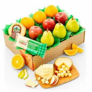 Fresh Fruit Trio & Cheese