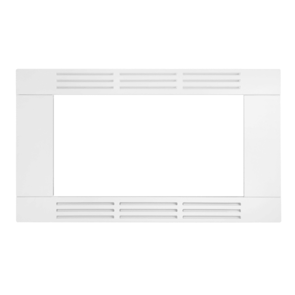 Frigidaire FFMOTK27L 27" Trim Kit for the FFMO1611L Built-In Microwave White Cooking Appliance Accessories and Parts Microwave Accessories Trim Kits