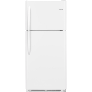 Frigidaire FFTR2021T 30 Inch Wide 22.4 Cu. Ft. Top Mount Refrigerator White Refrigeration Appliances Full Size Refrigerators Top Freezer Full Size