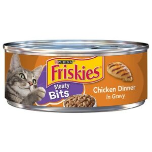 Friskies Meaty Bits Canned Cat Food Chicken - 5.5 oz