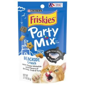 Friskies Party Mix Cat Treats Beachside Crunch - 2.1 oz