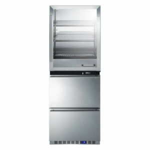 Fully Assembled Cabinet and Two-Drawer All-Freezer FRBW52D