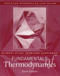 Fundamentals of Thermodynamics - Student Study Supplement