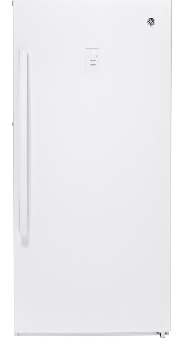 GE 14.1 Cu. Ft. White Frost-Free Upright Freezer