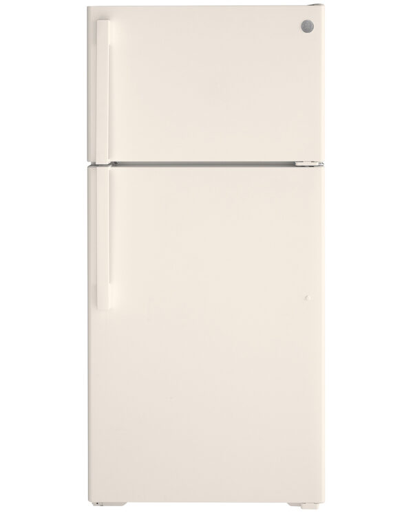 GE 15.6 Cu. Ft. Bisque Top-Freezer Refrigerator