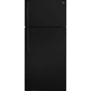 GE 16.6 Cu. Ft. Black Top-Freezer Refrigerator