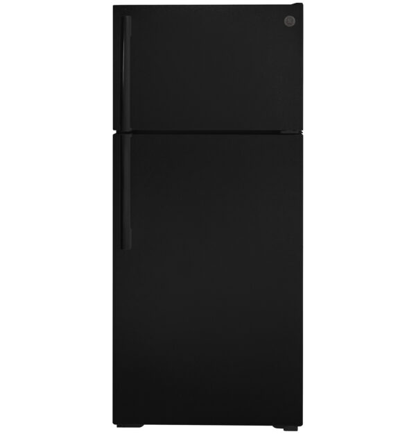 GE 16.6 Cu. Ft. Black Top-Freezer Refrigerator