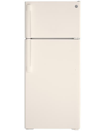 GE Bisque 17.5 Cu. Ft. Top Freezer Refrigerator