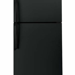 GE Black ENERGY STAR 21.9 Cu. Ft. Top Freezer Refrigerator