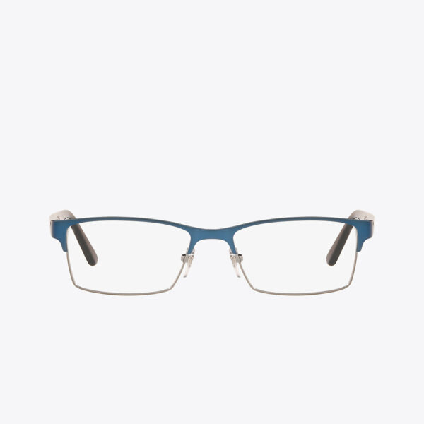 GLASSES.COM Unisex Gl003 Rebellious Rectangle Blue Size: Standard