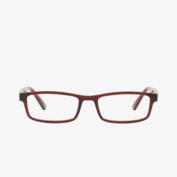 GLASSES.COM Unisex Gl004 Rectangle Realness Red Size: Standard